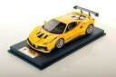 【送料無料】ホビー　模型車　車　レーシングカー フェラーリイエローチャレンジモデナlooksmart ferrari 488 challenge jaune modena ..