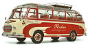 【送料無料】ホビー 模型車 車 レーシングカー モデルセトラフィッシャーschuco setra s6 fischer rouge 118