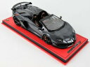 【送料無料】ホビー 模型車 車 レーシングカー ランボルギーニロードスターコレクションセlamborghini aventador svj roadster grigio telesto 118 mr collection lambo039se2