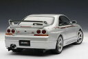 【送料無料】ホビー 模型車 車 レーシングカー スカイラインニスモチューンシルバーautoart 118 nissan skyline gtr r33 nismo rtune silver