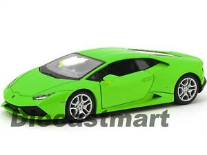 ホビー　模型車　車　レーシングカー ランボルギーニグリーンミニチュアカーモデルlamborghini huracan lp6104 vert 124 voiture miniature modele par maisto 31509