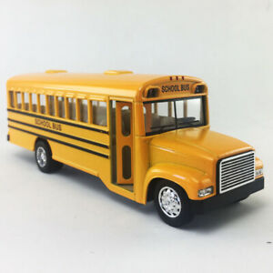 【送料無料】ホビー 模型車 車 レーシングカー イエロースクールオープンドア＃バスモデル6 yellow school bus kinsfun diecast model toy car collectible openable door 1