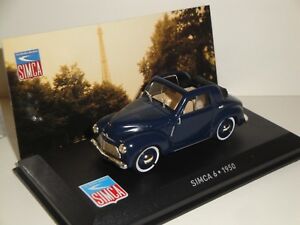 【送料無料】ホビー　模型車　車　レーシングカー ネットワークsimca 6 1950 143 ixoaltaya