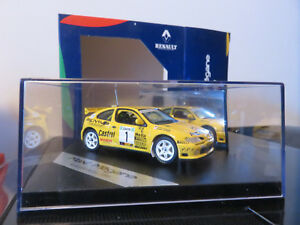 【送料無料】ホビー　模型車　車　レーシングカー ミニチュアカーマックスルノーメガーヌラリーvoiture miniature renault maxi megane rallye krappfeld 1996 vitesse 143 neuf