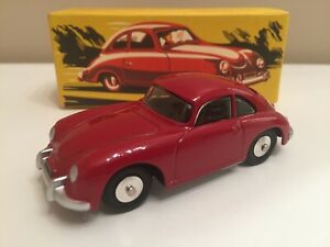 【送料無料】ホビー　模型車　車　レーシングカー ????ポルシェ???????? 143 porsche 356 a rouge quiralu neuf ????