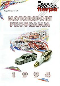 【送料無料】ホビー　模型車　車　レーシングカー モータースポーツプログラムミニチュアカーパンフレ..