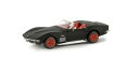 【送料無料】ホビー 模型車 車 レーシングカー コルベットカブリオレマットブラック187 brekina corvette c3 cabriolet noir ...