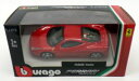 【送料無料】ホビー 模型車 車 レーシングカー カースケールモデルフェラーリburago echelle 143 voiture modele 1836000 ferrari 458 italiarouge(3)