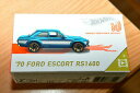 【送料無料】ホビー 模型車 車 レーシングカー ホットホイールフォードエスコートボックスhot wheels id 70 ford escort rs1600f...