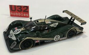 【送料無料】ホビー　模型車　車　レーシングカー ネットワーク＃ルマンixo altaya bentley exp vitesse 8 8 24 le mans 2001 wallaceleitzinger unboxed