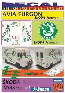 ̵ۥۥӡϷ֡֡졼󥰥 ǥ륷女⡼ݡdecal avia furgon asistencia skoda motorsport 1993 01