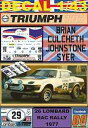 yzzr[@͌^ԁ@ԁ@[VOJ[ fJ[decal 143 triumph tr7 bculcheth rac 1977 02