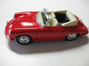 【送料無料】ホビー　模型車　車　レーシングカー スケールポルシェダイカストモデルボックスwelly 124 scale porsche 356 b diecast c..