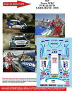 【送料無料】ホビー 模型車 車 レーシングカー デカールシトロエンクサララリーイタリアサルデーニャdecals 132 ref 937 citroen xsar...