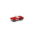 【送料無料】ホビー 模型車 車 レーシングカー シボレーコルベットレッドchevrolet corvette 1957 red 143