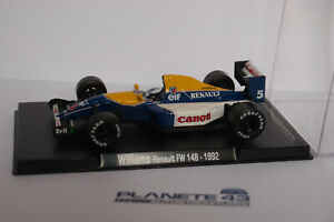 【送料無料】ホビー　模型車　車　レーシングカー ウィリアムズルノーf1 rba williams renault fw14b 1992 143