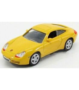 ホビー　模型車　車　レーシングカー ポルシェカレラporsche 911 996 carrera 2 1998 yellow 143