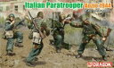 【送料無料】ホビー 模型車 車 レーシングカー イタリアプラスチックドラゴンキットモデルitalian paratroopers anzio 1944 135 figure plastic kit dragon models(3)