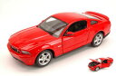 【送料無料】ホビー　模型車　車　レーシングカー フォードムスタングモデルford mustang gt 2011 red 124 model 31209r maisto