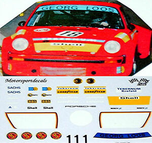【送料無料】ホビー　模型車　車　レーシングカー ポルシェ＃デカールデカールporsche 934 gelotebernum 1 drm 13 2 autocollant decalcomanie