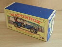 【送料無料】ホビー 模型車 車 レーシングカー トーマスマッチモデルplesney matchbox models of yesteryear 1909 thomas flyabout boxed p233