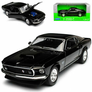 【送料無料】ホビー　模型車　車　レーシングカー フォードムスタングボスブラックカットタイプford mustang boss 429 coupe noir type i 3 generation 19691970 124 welly m