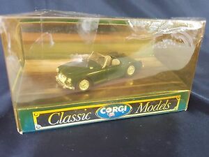 【送料無料】ホビー　模型車　車　レーシングカー コーギーオープントップcorgi d731 mga haut ouvert boxed143