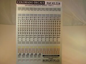 【送料無料】ホビー 模型車 車 レーシングカー デカールロゴタイヤパーツコロラドdecals 143 differents logos pneumatiques part 2 colorado 43114 uv