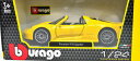 【送料無料】ホビー 模型車 車 レーシングカー ポルシェスケールスパイダーporsche 918 spyder jaune de bburago echelle 124(3)