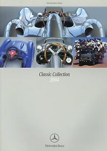 【送料無料】ホビー　模型車　車　レーシングカー メルセデスクラシックコレクションカタログモデルカーアクセサリー6042 mo mercedes classic collection catalogue 2004 modele voitures montres accessoires