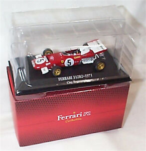 【送料無料】ホビー 模型車 車 レーシングカー フェラーリコレクションレガッツォーニボックスオンferrari f1 collection 312b2 1971 c regazzoni 143 in box
