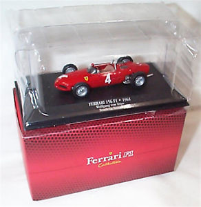 【送料無料】ホビー 模型車 車 レーシングカー フェラーリコレクションボックスオンferrari f1 collection 156 f1 1961 de trips 143 in box