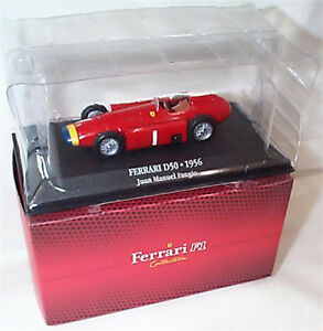 【送料無料】ホビー 模型車 車 レーシングカー フェラーリコレクションボックスオンferrari f1 collection d50 fangio 143 in box