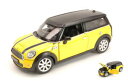 ホビー　模型車　車　レーシングカー ミニクーパークラブマンイエローモデルmini cooper clubman 2007 yellow 124 model rastar