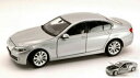 【送料無料】ホビー　模型車　車　レーシングカー シルバーモデルbmw 535 i f10 2010 silver 124 model 4248 welly