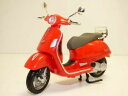 【送料無料】ホビー 模型車 車 レーシングカー スクーターscooter piaggio vespa gts300 rouge 118 gts 300 250 ...