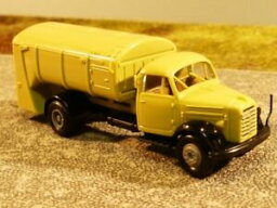 【送料無料】ホビー　模型車　車　レーシングカー ゴミグリーンレモン187 brekina borgward 4500 camion poubelles citron vert 4315