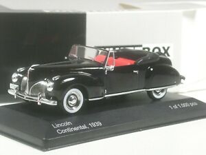 classe whitebox lincoln continental 1939 cabriolet noir in 143 in ovpクラスリンカーンコンチネンタルカブリオレ※注意※NYからの配送になりますので2週間前後お時間をいただきます。人気の商品は在庫が無い場合がございます。ご了承くださいませ。サイズの種類の商品は購入時の備考欄にご希望のサイズをご記載ください。　携帯メールでの登録ですと楽天からのメールが届かない場合がございます。