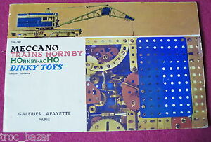 ̵ۥۥӡϷ֡֡졼󥰥 ꡼եåȥۡӡcatalogue jouets 196061 galeries lafayette, meccano,dinky toys,hornbyho