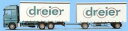 【送料無料】ホビー 模型車 車 レーシングカー アクトロスawm lkw mb actros mp2 lh gakhz dreier