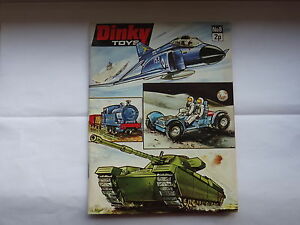 ホビー　模型車　車　レーシングカー カタログページdinky catalogue no8 1971 28 page comme neuf