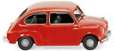 【送料無料】ホビー 模型車 車 レーシングカー wiking 0099 04 fiat 600 annee 1956 rouge h0 187