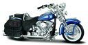 【送料無料】ホビー 模型車 車 レーシングカー ハーレーダビッドソンモデルヒートharley davidson modele, 1999 flsts heritage softail 35, maisto moto 118(3)