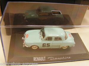 ホビー　模型車　車　レーシングカー ルノーモンテカルロvoiture renault dauphine monte carlo norev 143