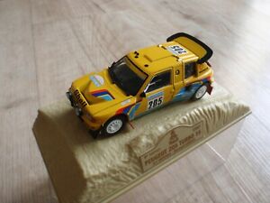 【送料無料】ホビー　模型車　車　レーシングカー プジョーターボダカールバタネンnorev peugeot 205 turbo 16 dakar vatanen 1987 143