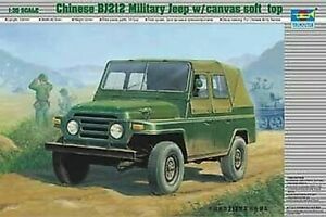 【送料無料】ホビー　模型車　車　レーシングカー ジープトランペッターキットchinese bj212 military jeep trumpeter kit tr 02302