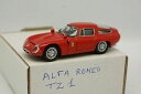 【送料無料】ホビー 模型車 車 レーシングカー ベストアルファロメオレッドbest sb 143 alfa romeo tz1 rouge