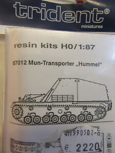 ホビー　模型車　車　レーシングカー トライデントキットtrident 87012 kit de montage 187 muntransporter hummel