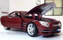 yzzr[@͌^ԁ@ԁ@[VOJ[ XP[ZfX~j`AJ[124 echelle rouge mercedes sl500 sl 2012 detaille burago voiture miniature