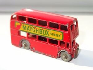 【送料無料】ホビー　模型車　車　レーシングカー マッチロンドンバス* s lesney matchbox london bus 5